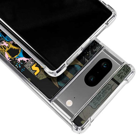 Marvel Classic Comics Thanos Google Pixel 8 Clear Case